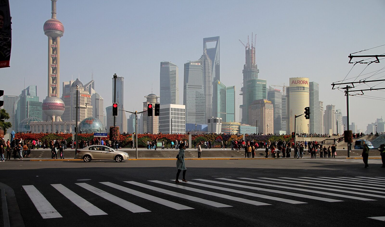 Shanghai: The Bund Shanghai skyline