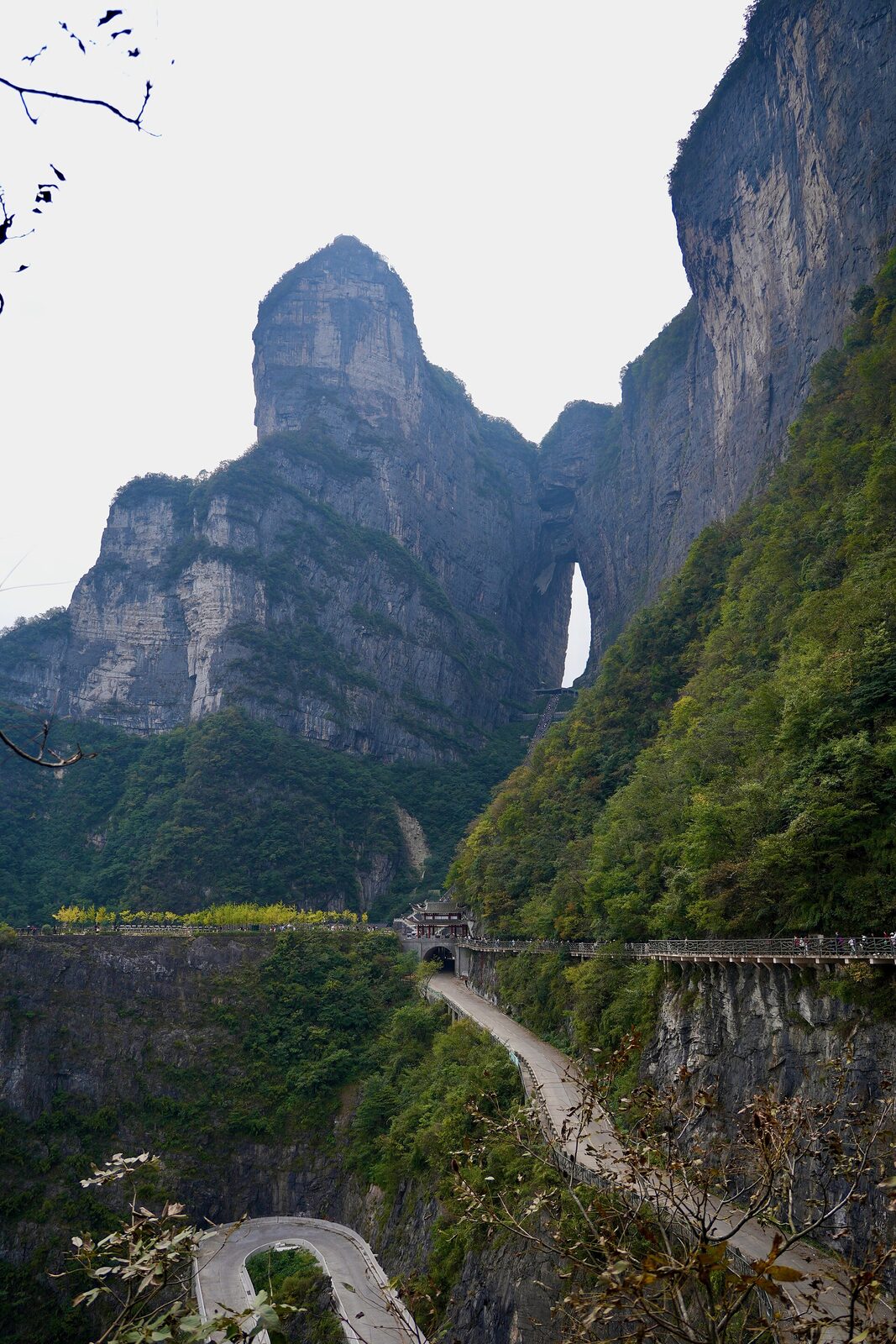 Zhangjiajie: Tianmen Mountain
